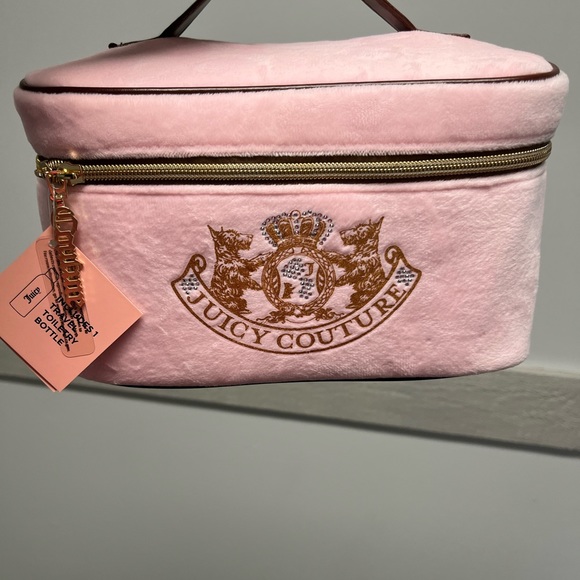 NEW Juicy Couture Scotties and Bling Travel Cosmetic Case - Picture 2 of 8
